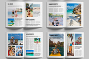 Summer Magazine Template Design, a Magazine Template by MightyDesign (Thumbnail 2 of 6)