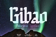 Gibao Typeface