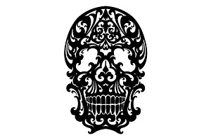 Tattoo Skull Illustration