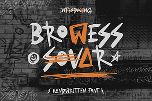 Browess Sovar Handwritten Font
