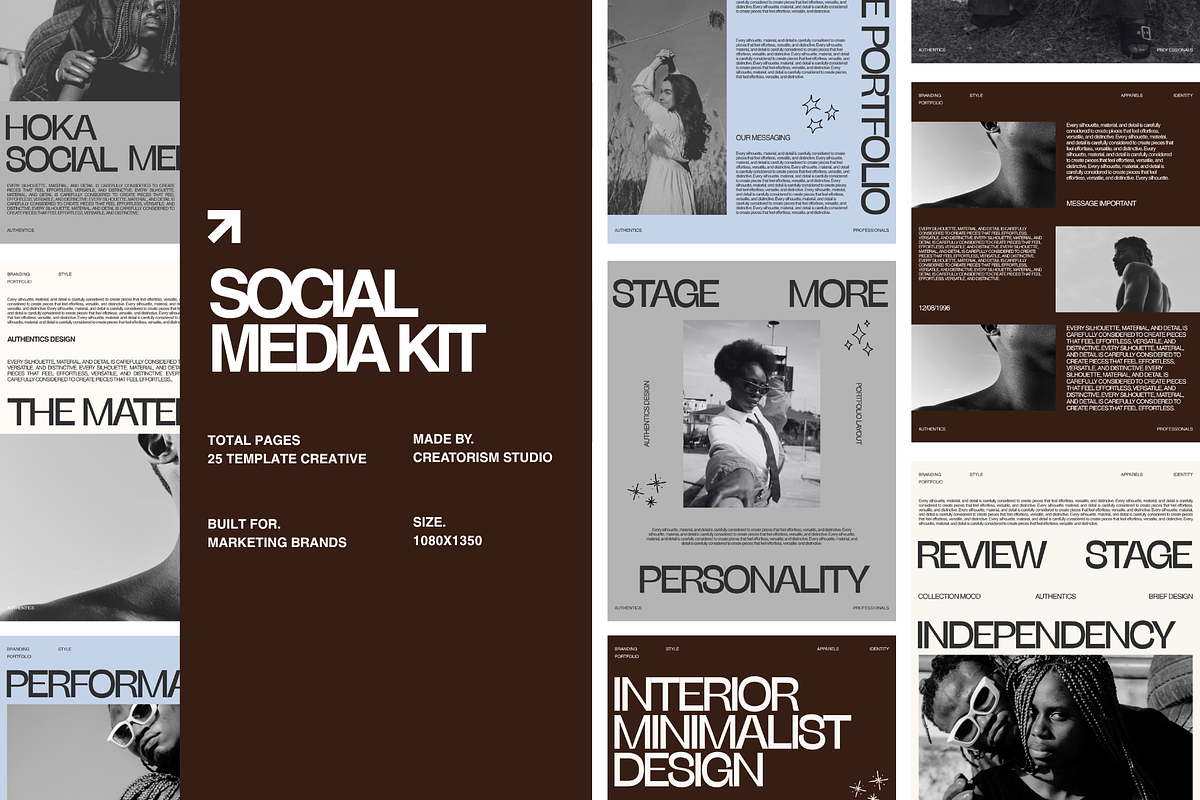 HOKA | SOCIAL MEDIA KIT BUNDLES, a Social Media Template by Creatorism (Photo 1 of 7)
