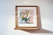Square Frame Mockup Art PSD, a Household Mockup by momomockps (Thumbnail 8 of 9)