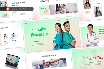 Healthcare Presentation PPT, a Presentation Template by Antstheme