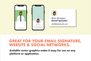 20 Vector Avatars, a Person Illustration by Hello Mister Frank (Thumbnail 5 of 5)