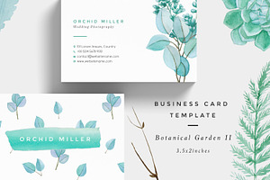  Botanical Garden II Business Card
