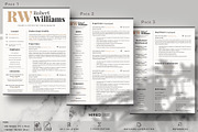 Accountant Sales Resume Cover Letter, a Resume Template by HIRED Design Studio (Thumbnail 3 of 10)