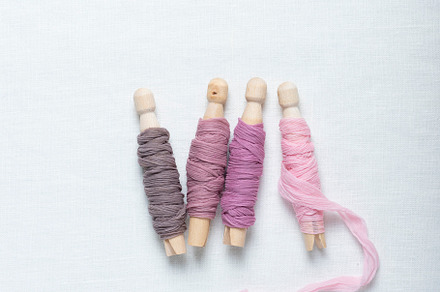 Concept of handmade silk ribbons, a Beauty & Fashion Photo by oxana.denezhkina