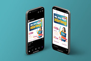 White Job Hiring Teacher Flyer, a Flyer Template by Neermana (Thumbnail 4 of 4)