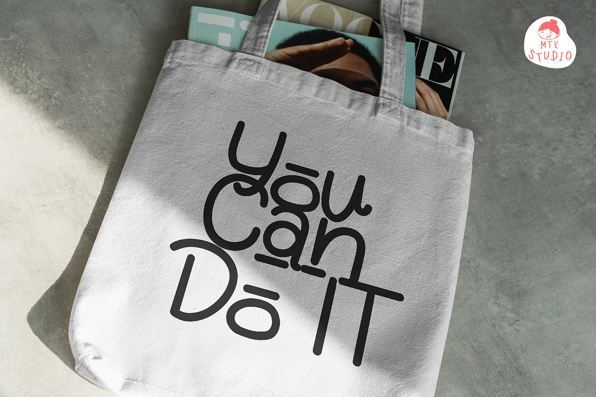 CoffeeNut A Cute Handwriting Font, a Handwritten Font by MTK Studio (Photo 6 of 6)