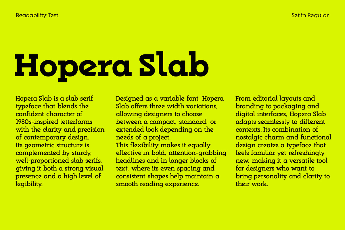 Hopera Slab Variable, a Slab Serif Font by ManuelRosin (Photo 7 of 15)