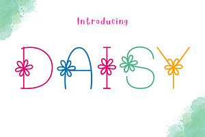 Daisy Font