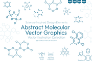 Molecular & Science-Inspired Vector, a Healthcare Illustration by Ilia Design (Thumbnail 1 of 11)