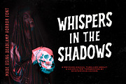 Deadlamp - Horror Display Font, a Handwritten Font by Letterhend Studio (Thumbnail 8 of 9)