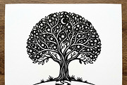 Elegant dream tree silhouette design, a Healthcare Illustration by Amazin_art (Thumbnail 42 of 49)