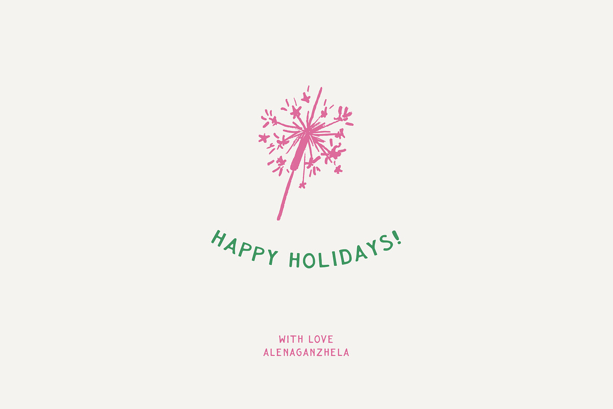 CHRISTMAS ESSENTIALS - whimsical set, an Object Graphic by alenaganzhela (Photo 10 of 10)