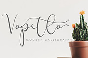 Vapetla, a Script Font by MissinkLab Studio (Thumbnail 1 of 6)