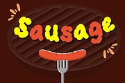 Sausage, a Symbol Font by KoNoap (Thumbnail 1 of 5)