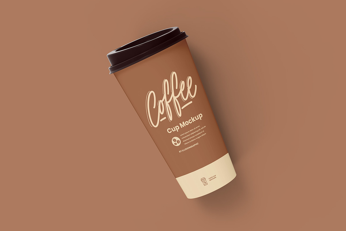 Coffee Cup Mockup - 8 views, a Cups & Container Mockup by Illusiongraphic (Photo 9 of 18)