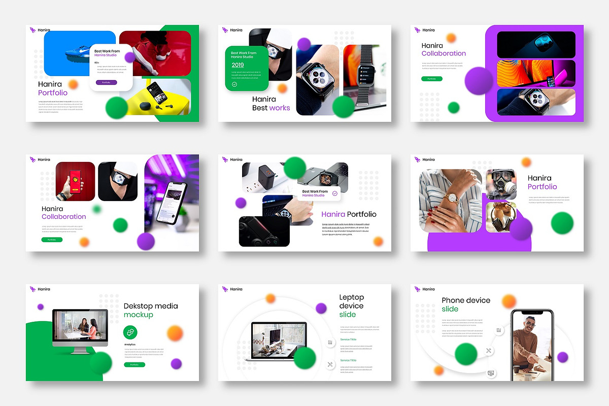 Hanira - Business Google Slide Templ, a Presentation Template by Dens Creative Studio (Photo 4 of 6)