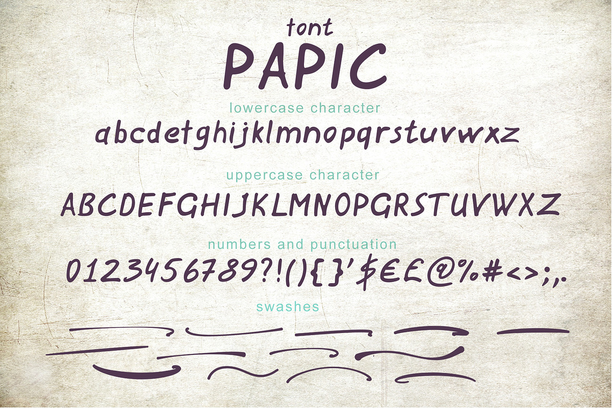 Font Papic preview 6