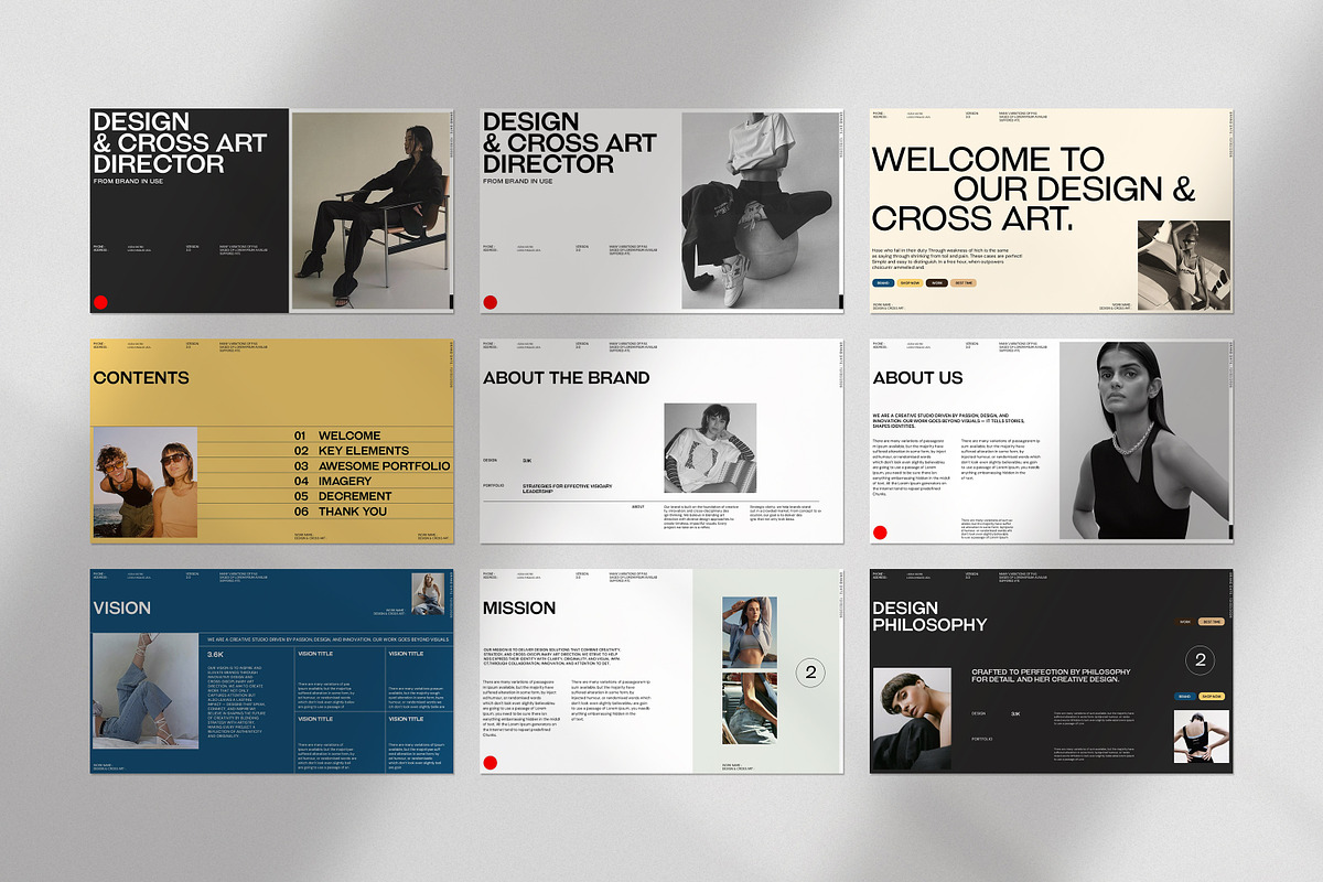 Design & Cross Art Presentation preview 7