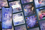 Celestial Magic Cosmic Backg, a Texture Graphic by Vintage Digital Textures (Thumbnail 7 of 13)
