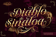 Rebelink, a Script Font by Burntilldead (Thumbnail 10 of 12)