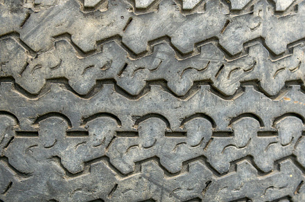 Rubber tire recycling. old used car, a Transportation Photo by darksoul72