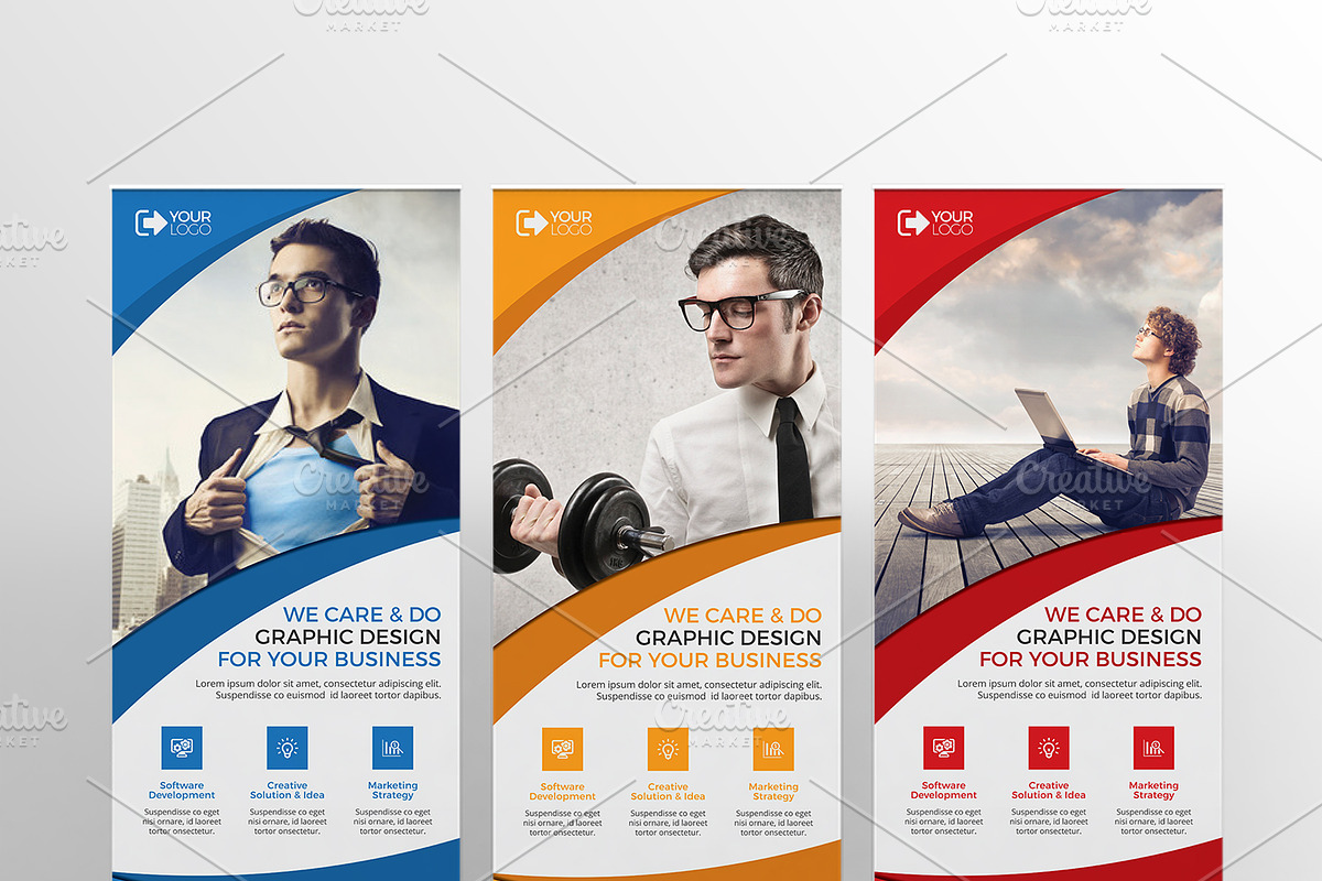 Roll-Up Banner, a Flyer Template by Cristal Pioneer (Photo 3 of 4)