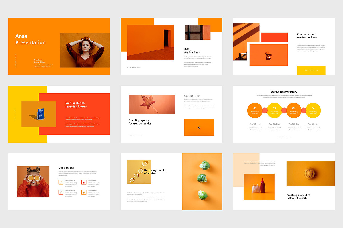 Anas : Pitch Deck Powerpoint, a Presentation Template by Punkl Camp (Photo 2 of 9)
