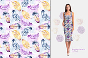 Watercolor Swan Lake, an Illustration by NataliMiasStore (Thumbnail 7 of 8)