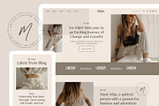 Mija - A Personal WordPress Theme, a WordPress Template by GiaThemes (Thumbnail 1 of 2)
