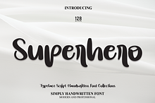 Superhero | Script Font