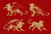 Heraldic Griffin Vintage Engraving, an Object Graphic by Kaizla03 (Thumbnail 2 of 5)