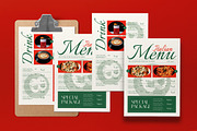 Beige Quirky Italian Food Menu, a Flyer Template by graphicook (Thumbnail 4 of 4)