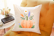 Watercolor Pumpkin Clipart Set, an Illustration by Sublimation Artist (Thumbnail 6 of 6)