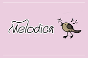 Melodica cute font, a Script Font by Alexander Tiunov (Thumbnail 1 of 5)