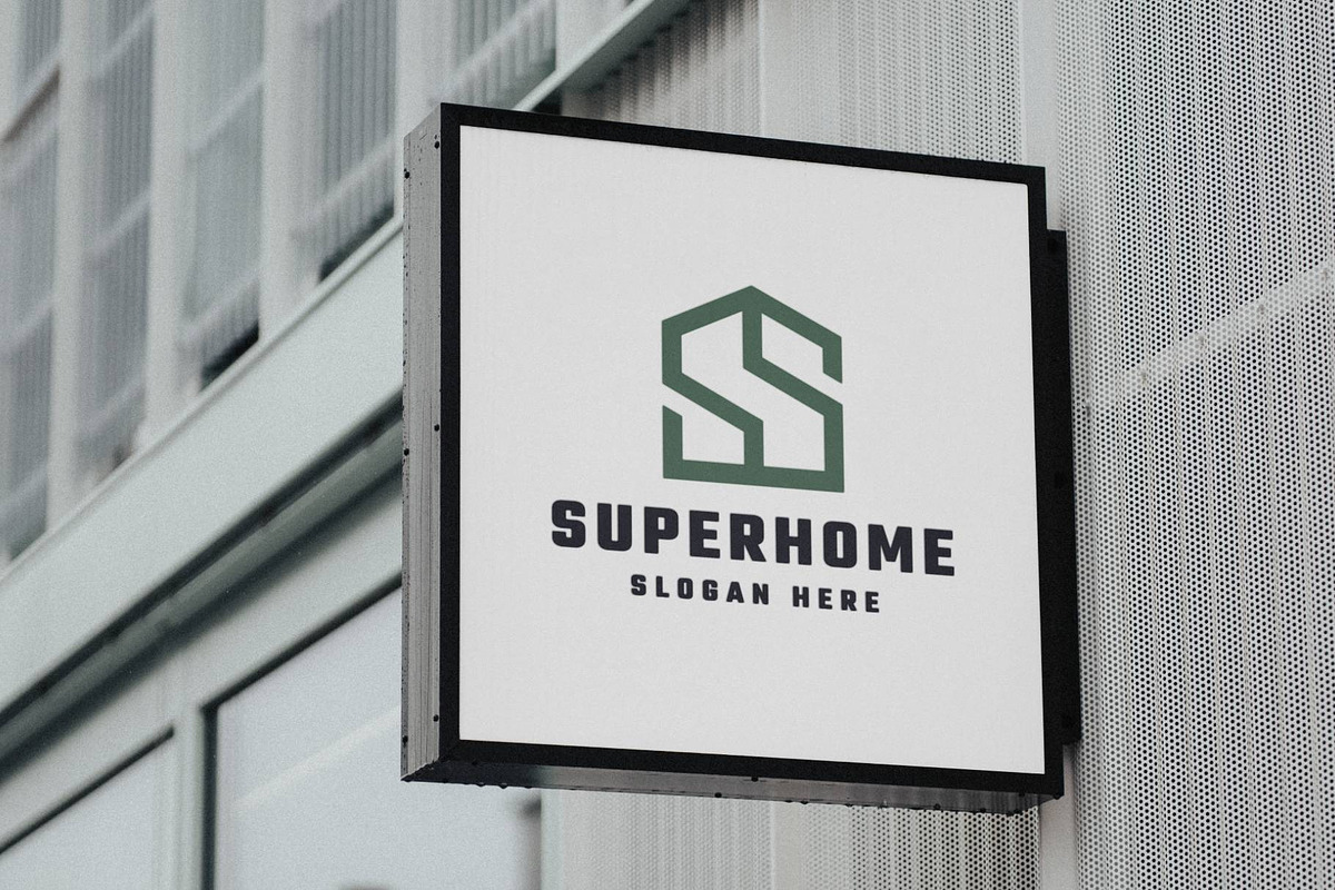Super Home Letter S Logo, a Branding & Logo Template by Design_Planet (Photo 5 of 5)