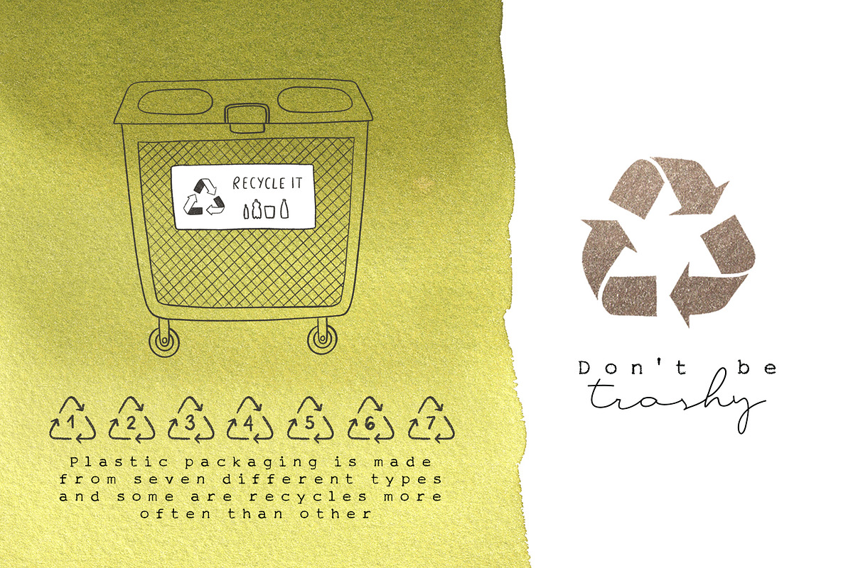 Recycle symbols, an Icon by Olga Bonitas (Photo 5 of 5)