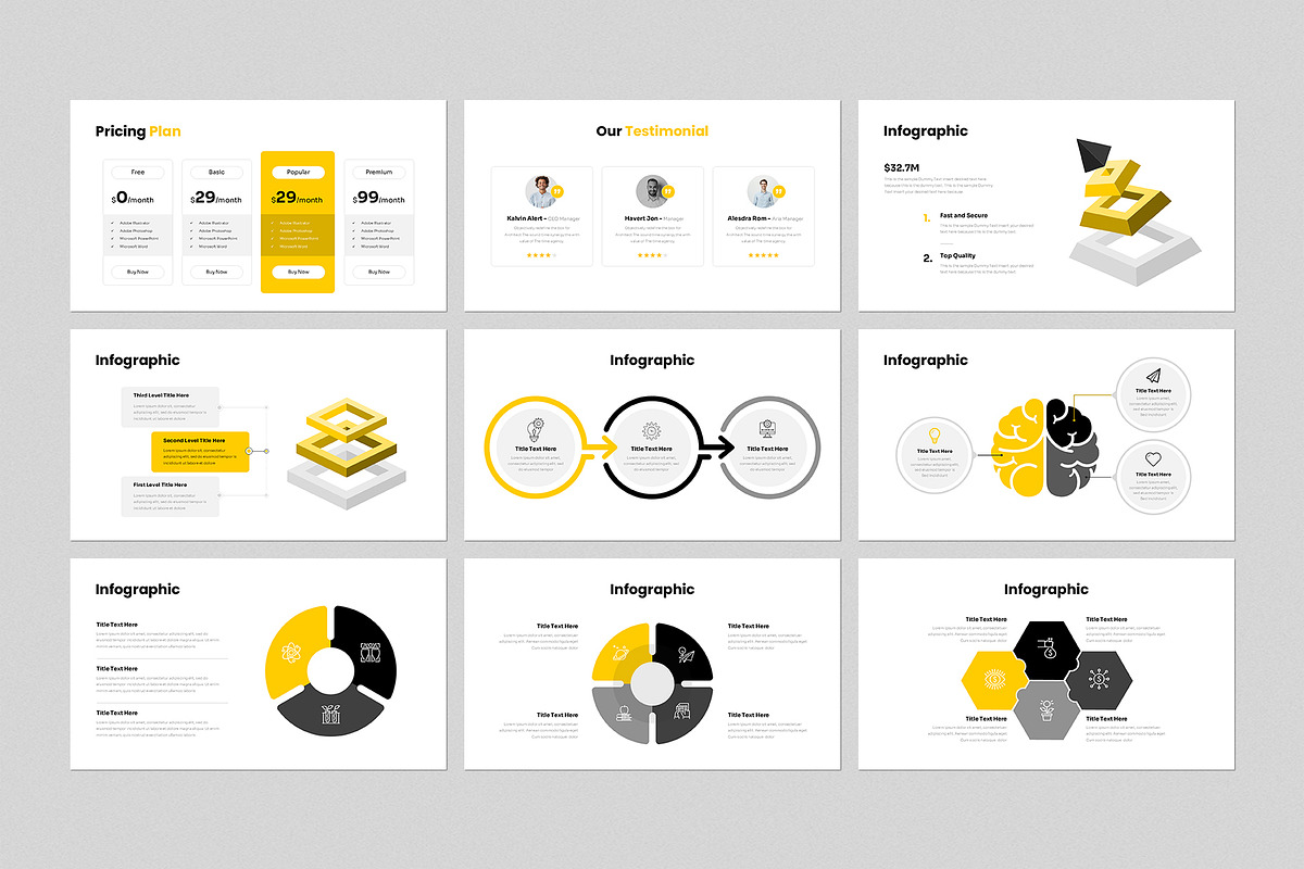 Business Proposal Presentation, a Presentation Template by GenerousArt (Photo 4 of 8)