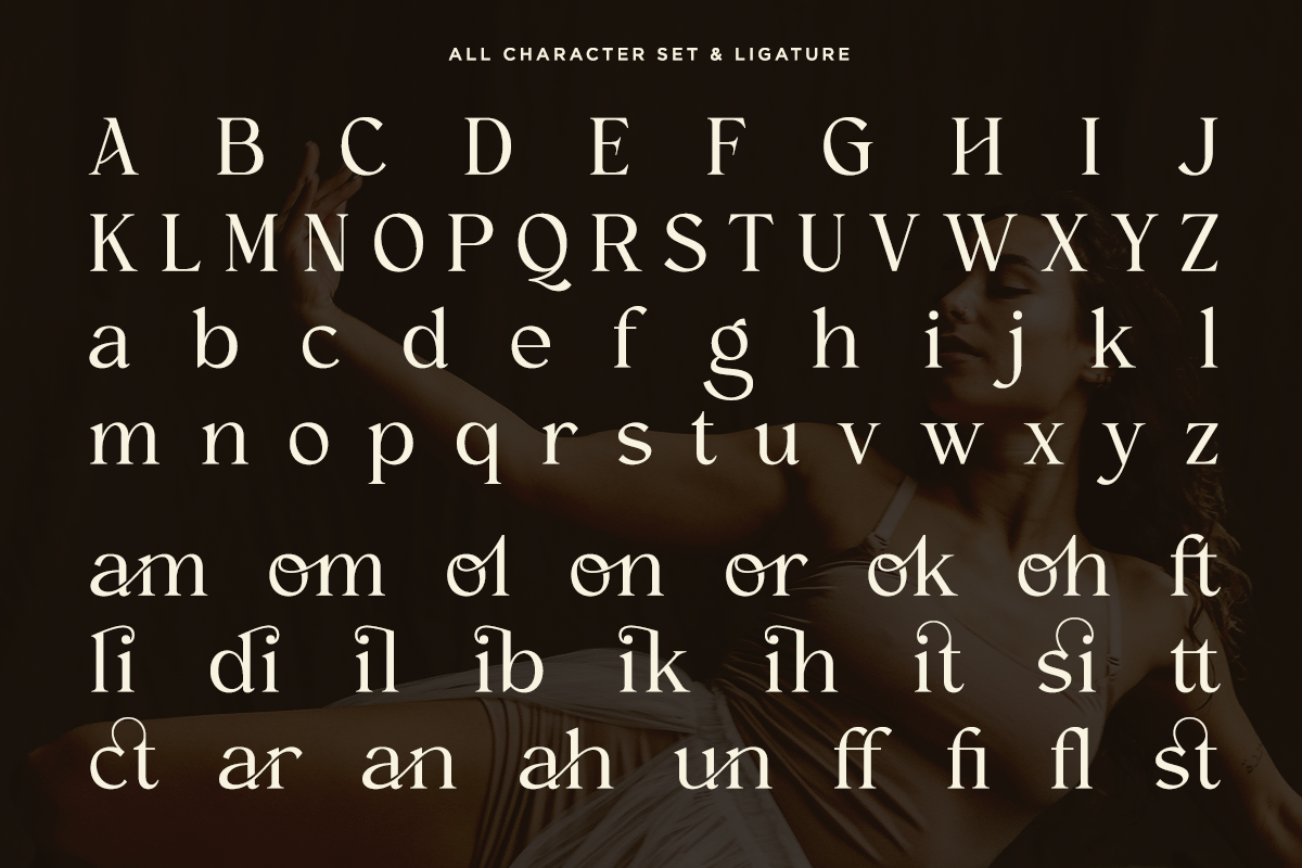 Clony – Elegant Ligature Serif, a Serif Font by RagamKata (Photo 9 of 10)