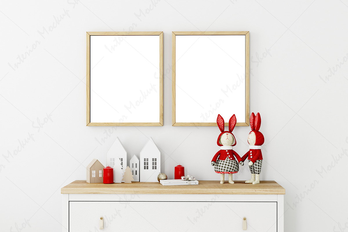 Christmas Frame Mockup - 312, a Poster Template by Mockup Shop (Photo 2 of 2)