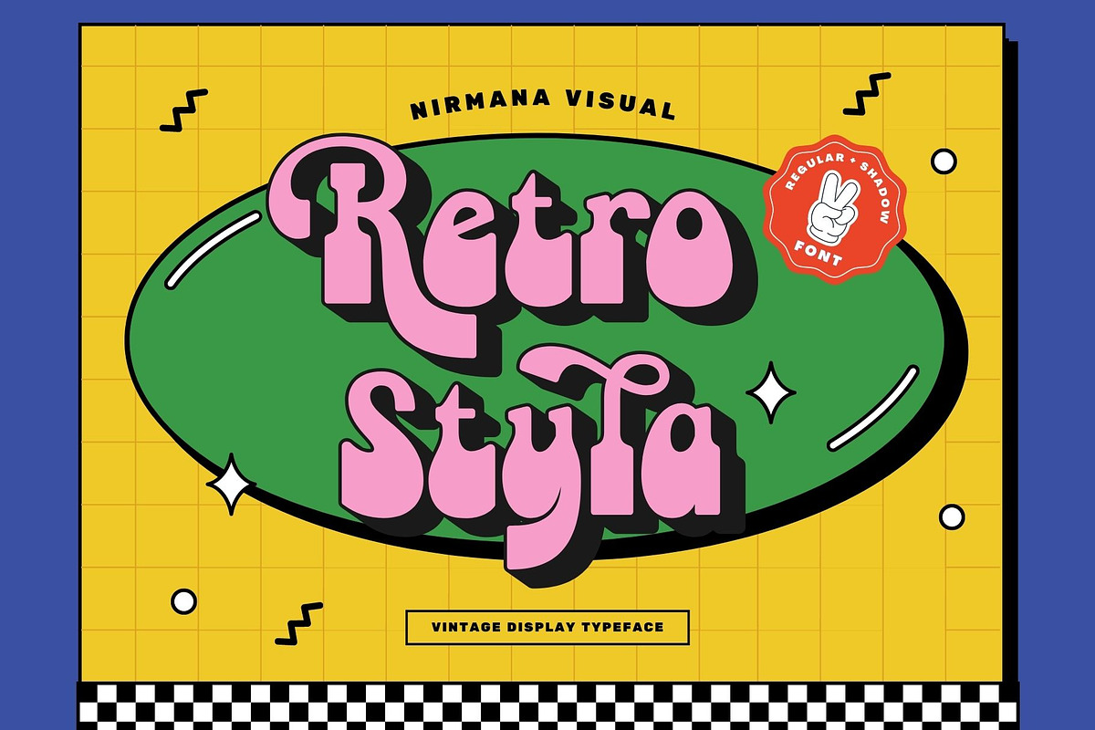 Retro Styla - Retro Font, a Font by Nirmana Visual (Photo 1 of 10)