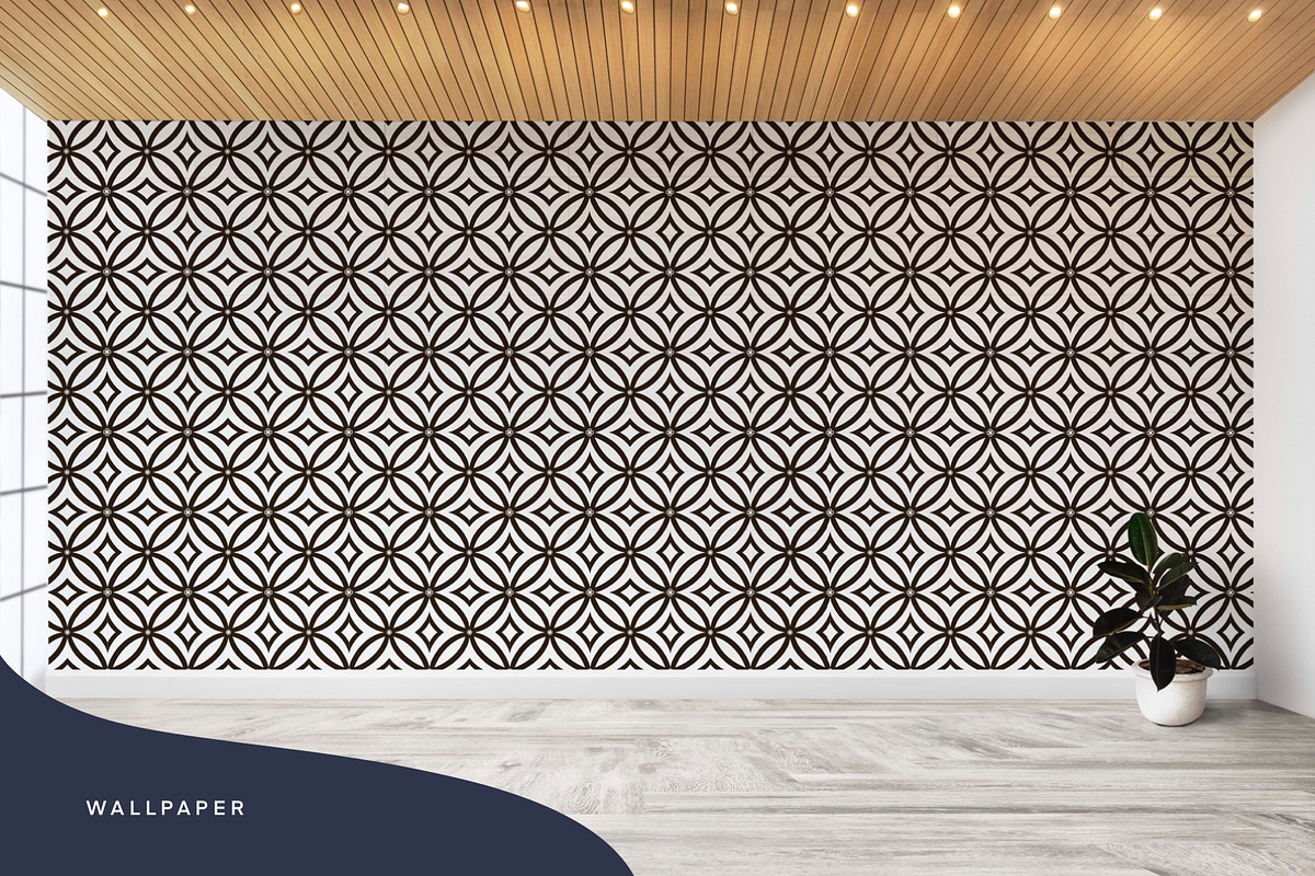 Batiq Seamless Pattern | Kawung, a Pattern Graphic by aquene (Photo 7 of 9)