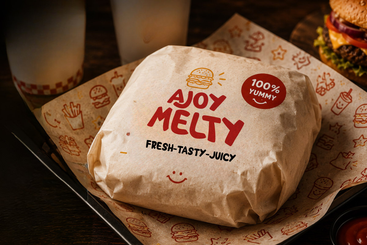 Heckybrave - Burger Display Font, a Handwritten Font by productype1 (Photo 3 of 11)
