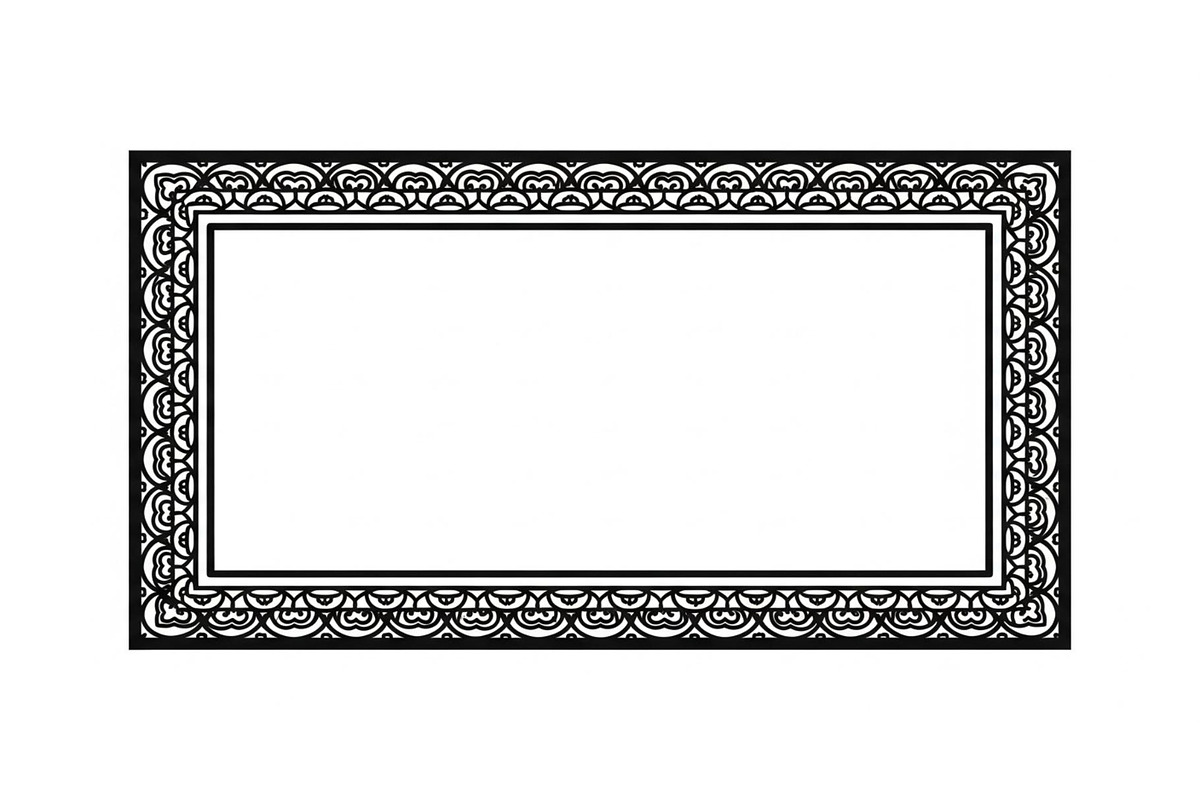 Decorative Rectangle Frame Bundle, an Illustration by Designs_River (Photo 12 of 31)