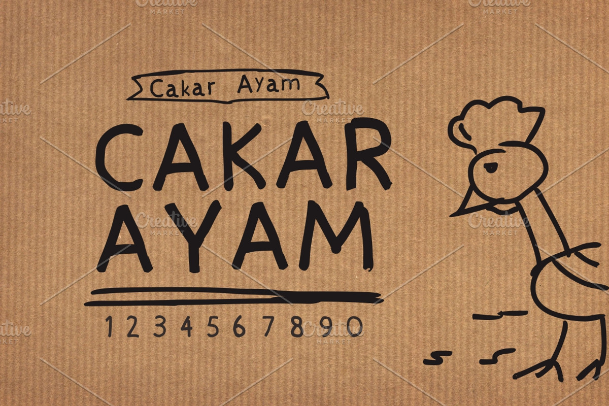 Cakarayam Font