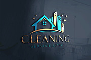 Luxury Cleaning Service Logo Canva, a Branding & Logo Template by Shahjhan (Thumbnail 2 of 3)