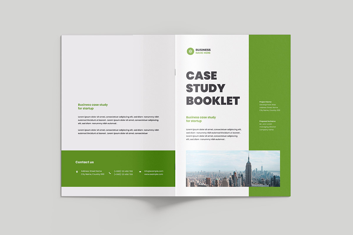 Case Study Booklet, a Brochure Template by afsar.hossain (Photo 7 of 7)