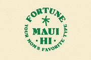 Fortune | A Lucky Display Font, a Serif Font by Taylor Penton (Thumbnail 3 of 6)
